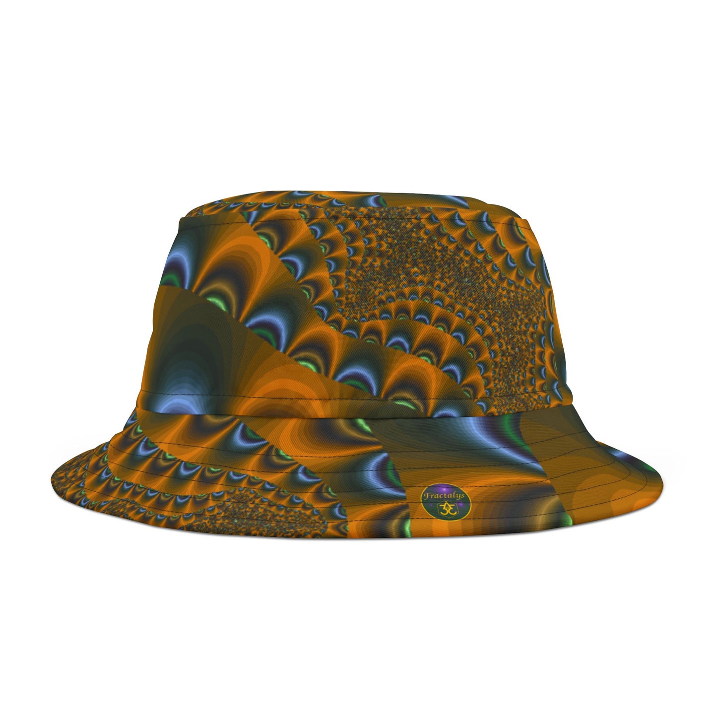Psychedelic Bucket Hat | Trippy Aesthetic Streetwear Hat | Retro 90s Festival Cap | Unisex Summer Hat