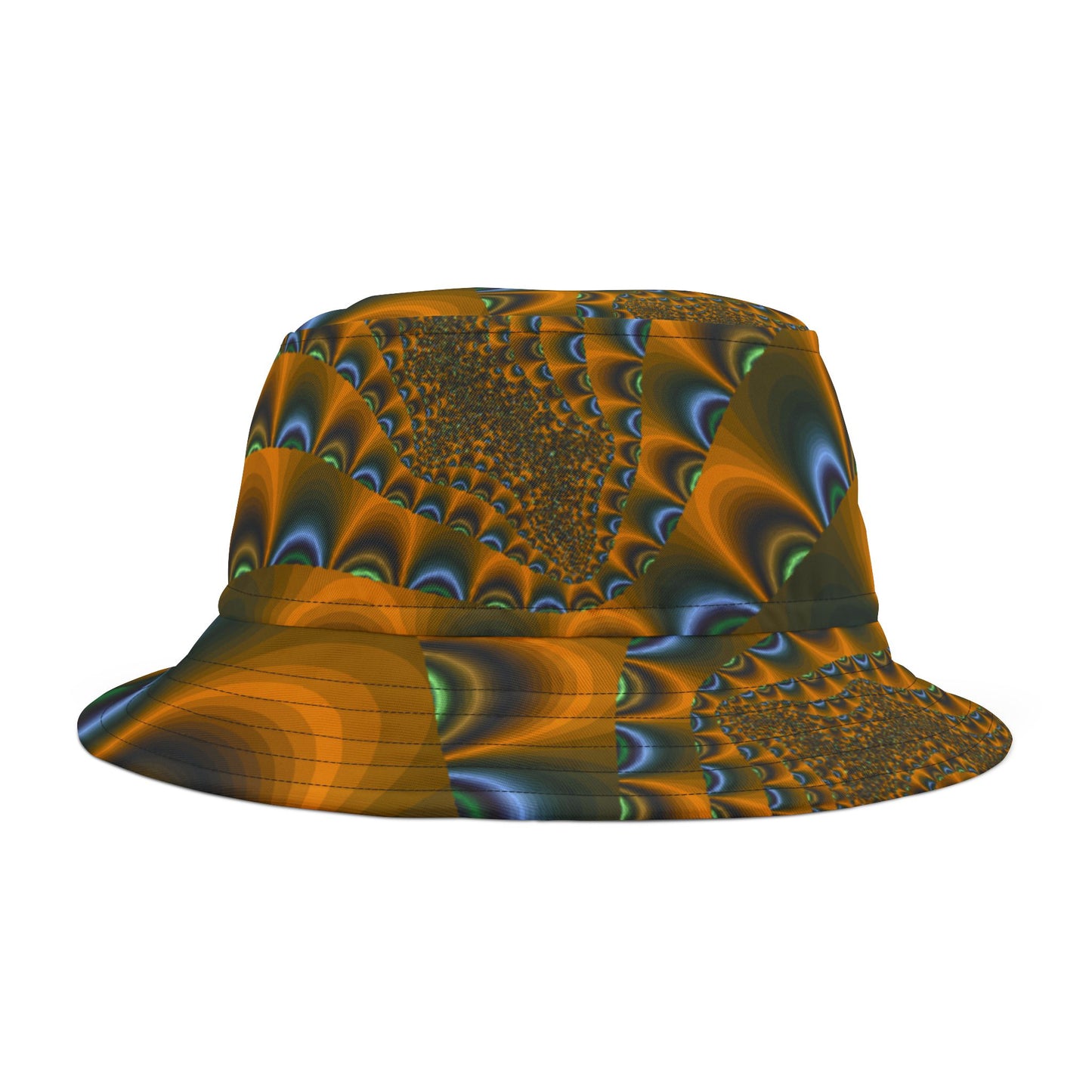Psychedelic Bucket Hat | Trippy Aesthetic Streetwear Hat | Retro 90s Festival Cap | Unisex Summer Hat
