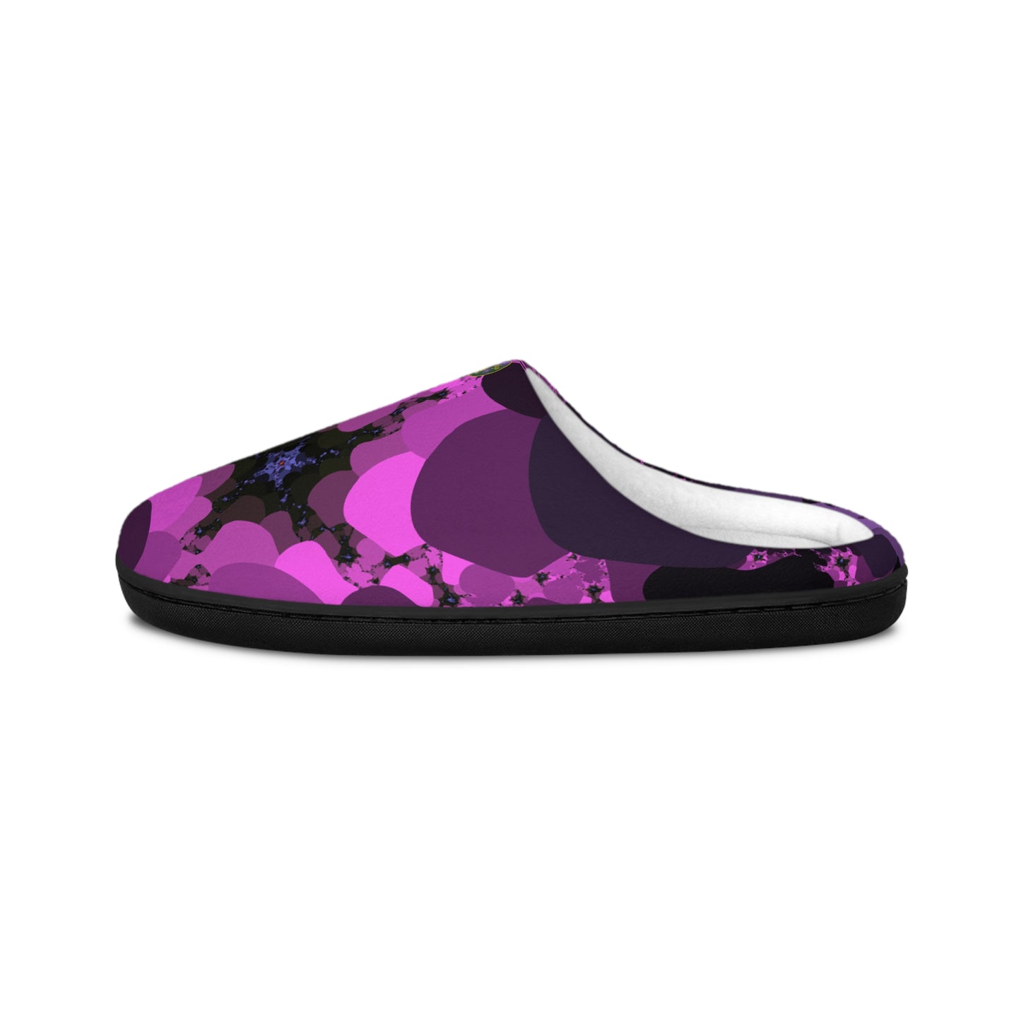 Mens Indoor Slippers | Cozy Slip On House Shoes | Trendy Abstract Lounge Footwear | Warm and Soft Home Slippers